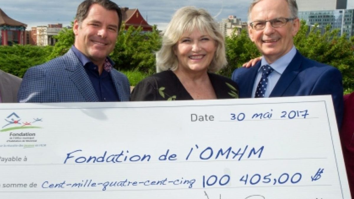A record amount for la Fondation de l’OMHM - Groupe Geyser