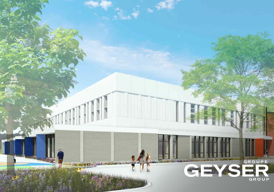 Groupe GEYSER_Nouveau projet_Agrandissement de l'école Saint-Rémi_Beaconsfield